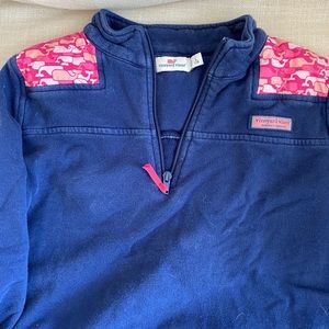 Vineyard vines girls pullover sweatshirt